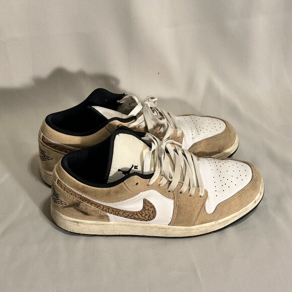 Air Jordan 1 Low SE 'Brown Elephant' - Picture 2 of 7
